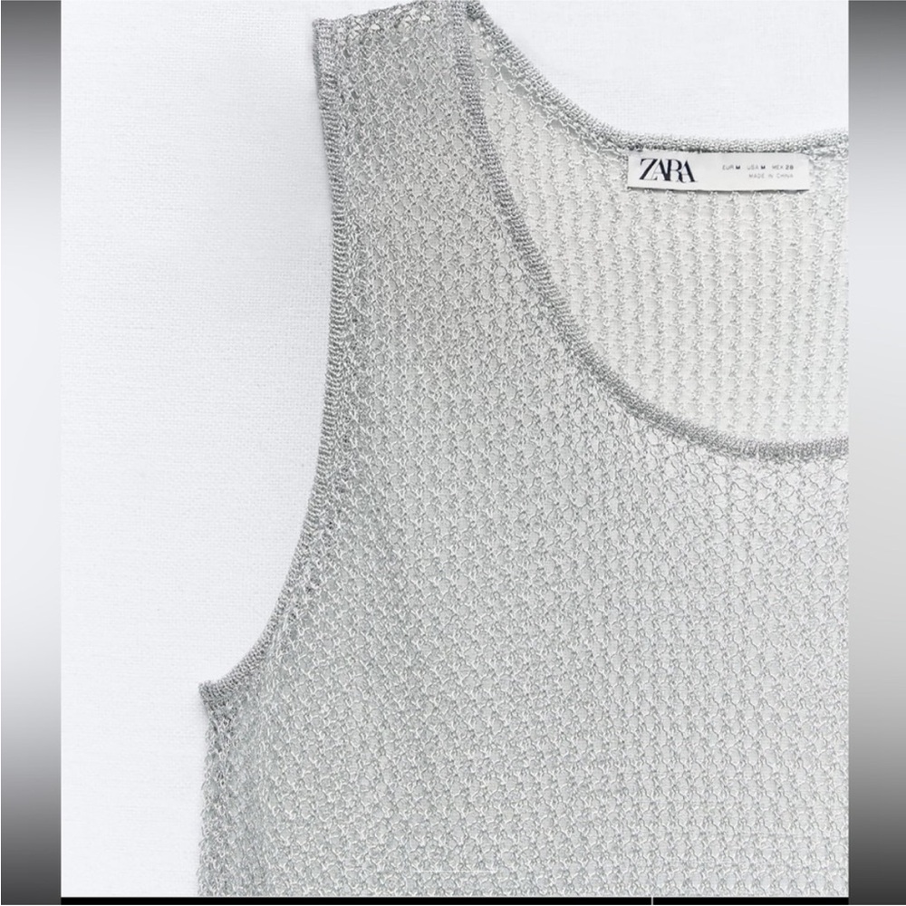 Stylish Mesh Tank Top - Picture 6 of 10